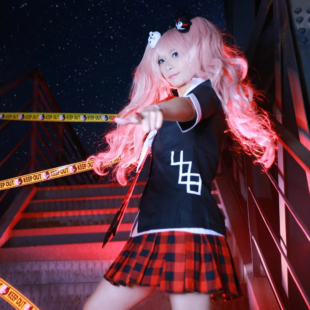 VEVEFHUANG Danganronpa Косплэй Дзюнко Эносима костюмы из японского аниме выполненный на