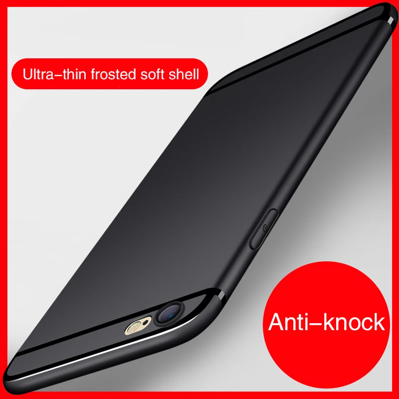 VOVTA Ultra Thin Phone Case for iPhone 6 6s Cases Plus Luxury TPU Plastic Cover For iphone 7 8 SE 5 5s |
