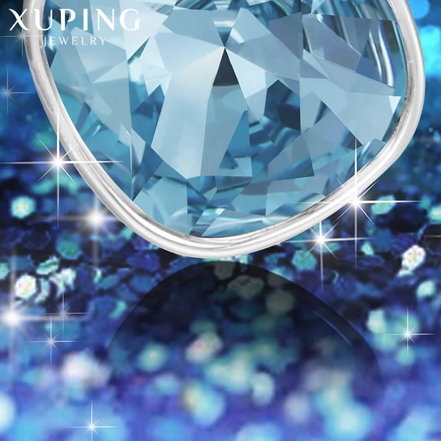 Xuping Роскошные серьги-кольца ювелирные изделия Кристаллы от Swarovski вечерние подарки темперамент для женщин девочек M73 \ M74 M75-20353