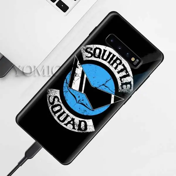D-014 Силиконовый чехол Pokemons ball Pika для samsung Galaxy S10e S9 S8 S10 Plus S7 Note 9 8 A50 A70, черный мягкий чехол - Цвет: D-014