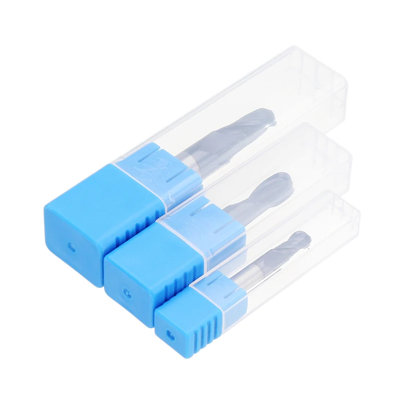 DANIU R0.5-R5mm шаровой нос карбида вольфрама Концевая фреза HRC55 TiAlN покрытие концевой