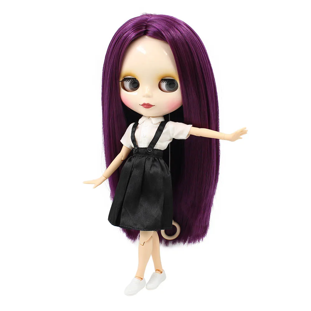 Blyth кукольные 1/6 шарнирное тело телесного цвета ледяной Глубокий фиолетовый