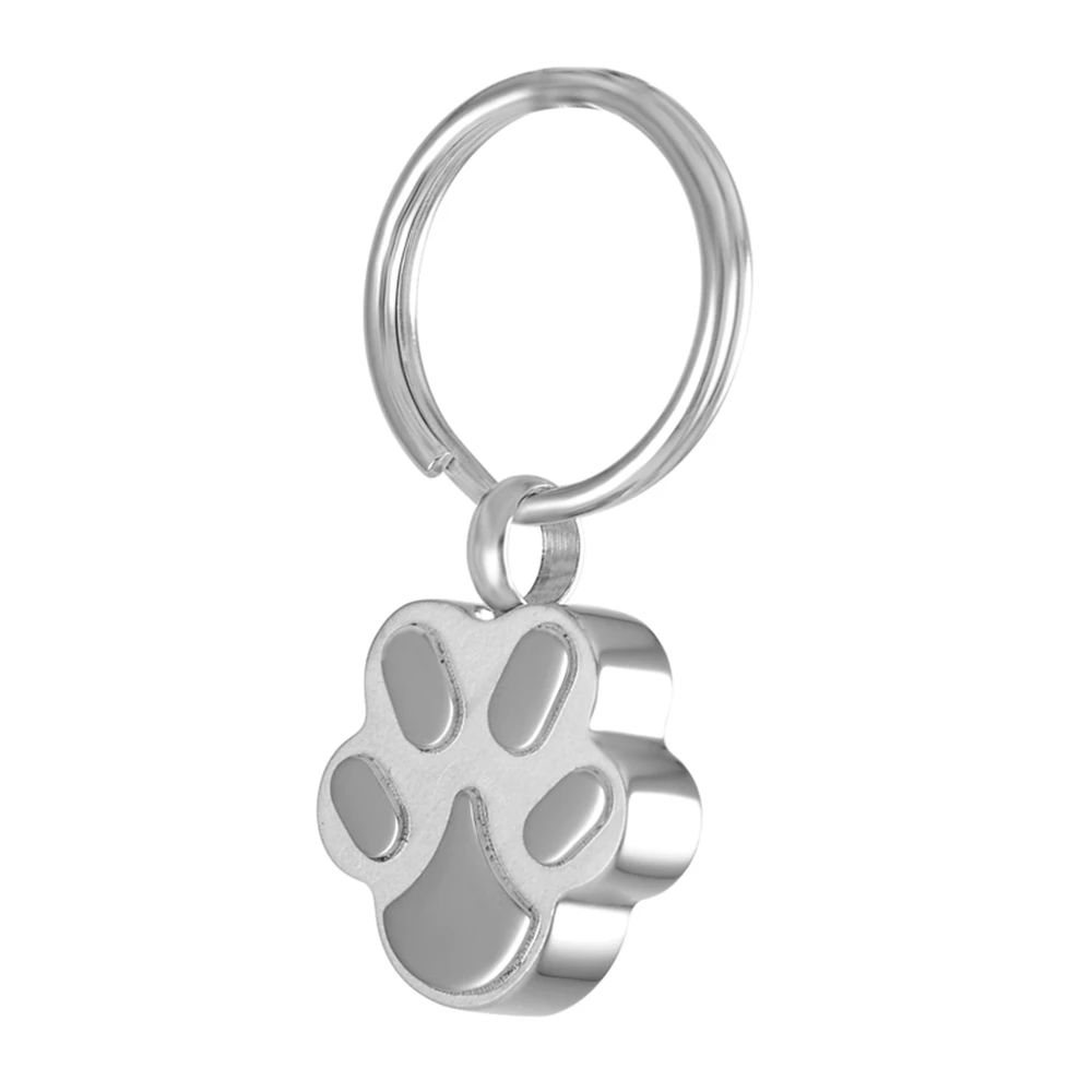 

CMK2019 горячее PVD покрытие Pet Paw брелок Wint Urn кулон с пеплом из нержавеющей стали кремации брелок Keepsake ювелирные изделия chaveiro