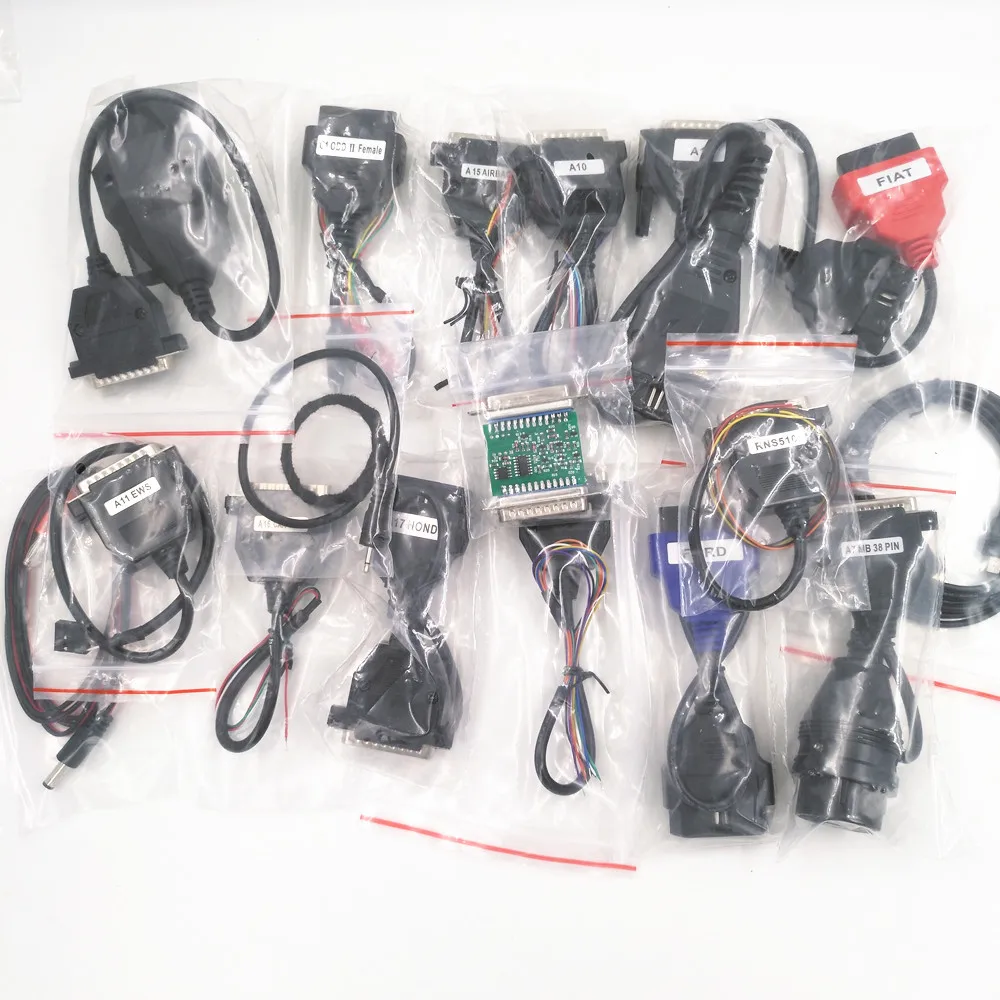 A7 MB 38 PIN/для Ford Cable/RNS510/для FIAT/A1/A10/A17 для HONDA Cable For Carprog V9.31|38 pin|17 pinford cable |