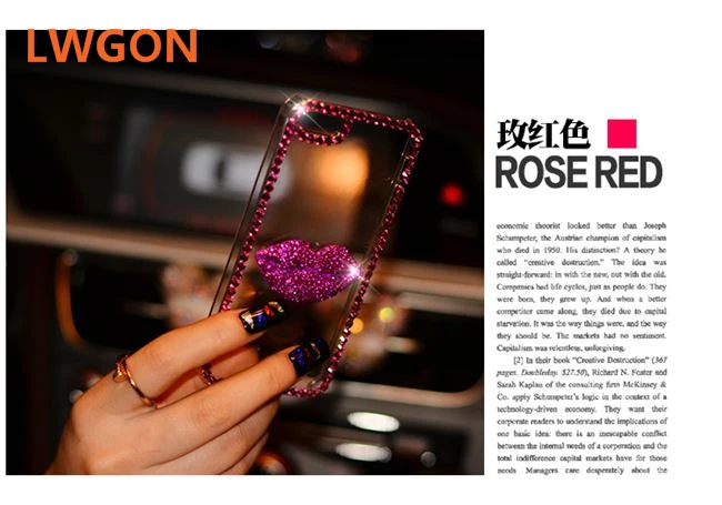 Корпус для OPPO R9 Plus R9s плюс R11 R11s роскошный украшенный алмазами Даймонд розового