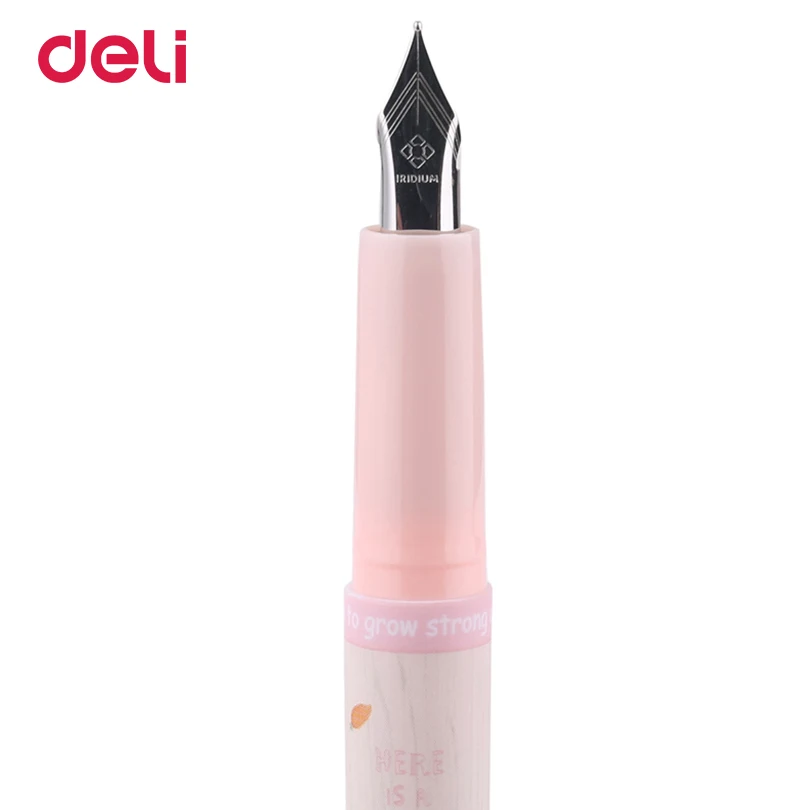 Ручка перьевая Deli Канцтовары для письма с синими чернилами модные школьные и