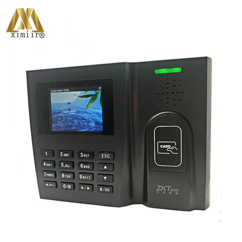 ZK MU260 125 кГц RFID карта биометрическая посещаемость времени с WIFI смарт-картой