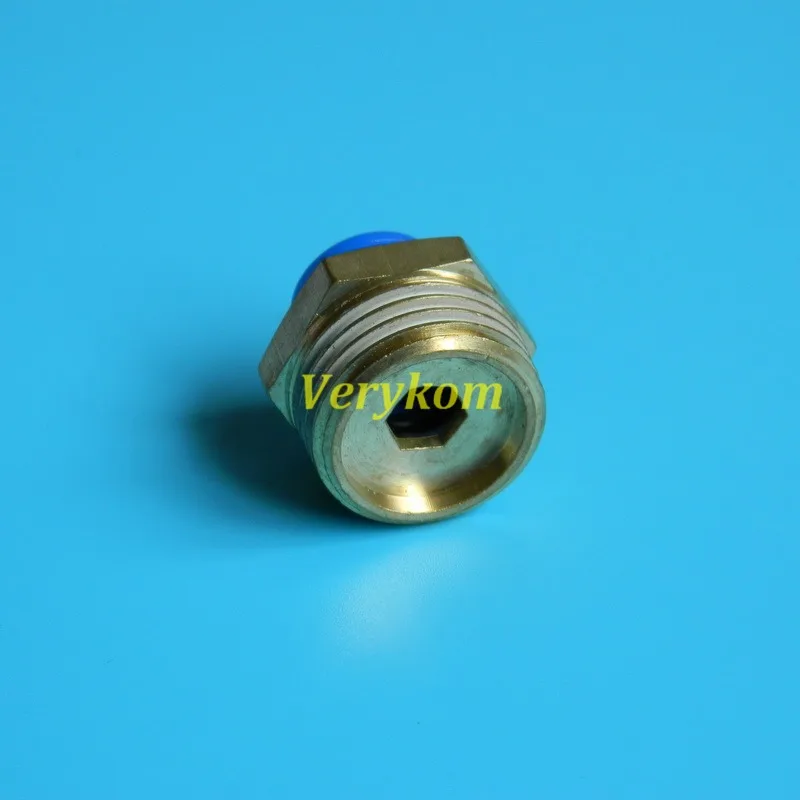 Оптовая продажа 100 шт./лот мужские прямые пневматические 6 мм трубки Push In M5 M6 M8