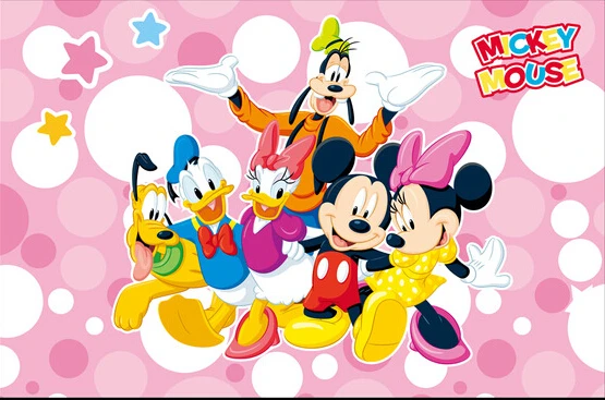 Обои на заказ для младенцев мышь и старая утка детской комнаты обои из ткани стен