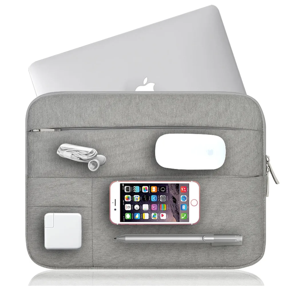 Мужская и женская мягкая нейлоновая сумка для ноутбука MacBook 11 13 чехол Mac 6 3 &quotAir Pro