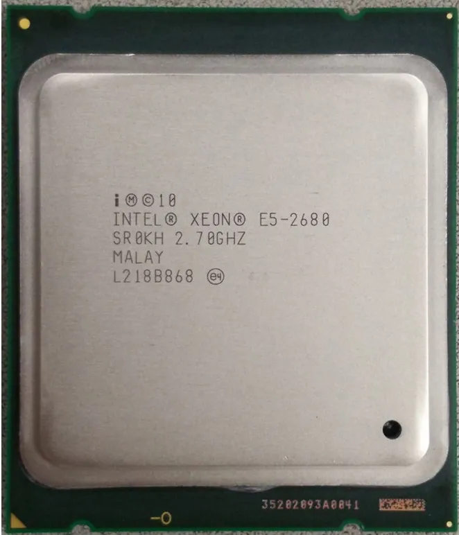Huanan Zhi V2.49 X79 материнская плата LGA2011 блок питания ATX комбо E5 2680 C2 SR0KH 4x4G 16 Гб 1333 МГц USB3.0 SATA3 PCI-E NVME M.2 SSD