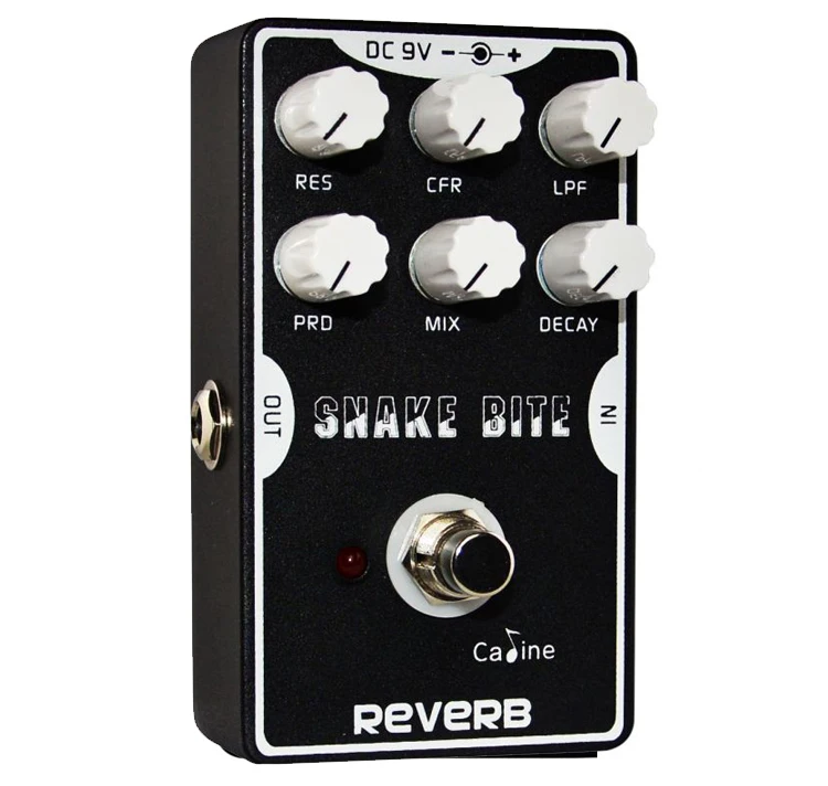 Caline CP 26 педаль для гитарного эффекта педали с эффектом реверберации змеи