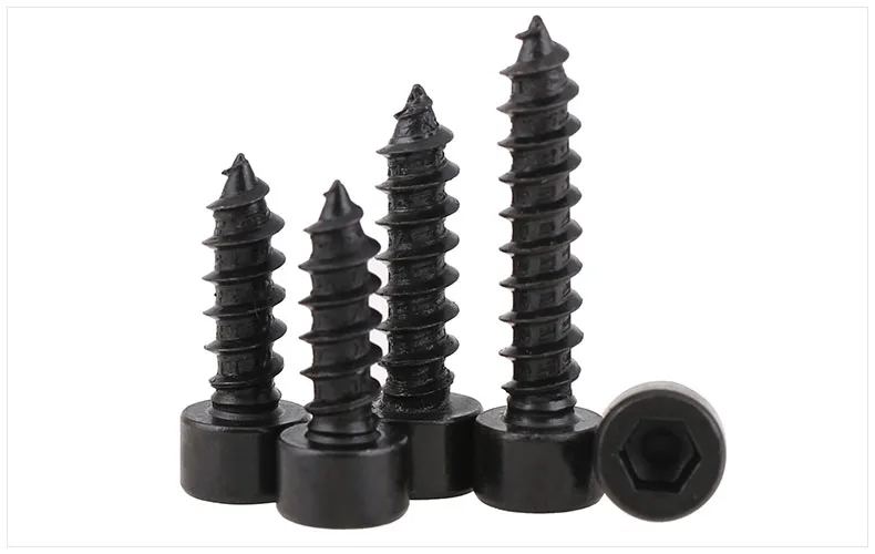 Саморезы Из углеродистой стали с шестигранной головкой M2 M2.6 M3 M3.5 M4 M5 M6|Винты| |