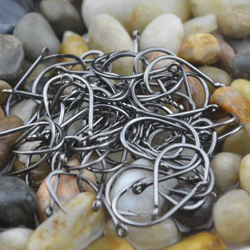 LEO 1 коробка для рыболовных крючков разных размеров рыболовные крючки игл из