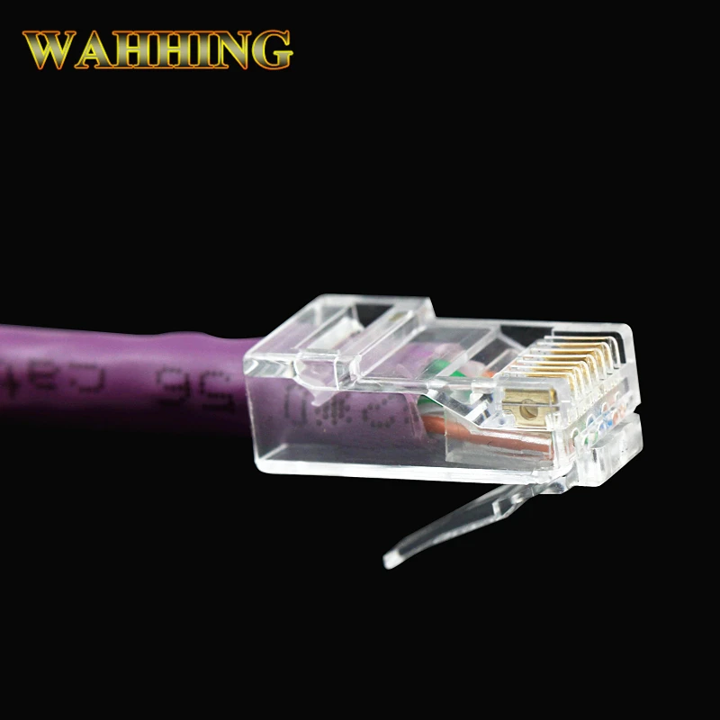 Разъем Cat6 RJ45 UTP кабель ethernet разъем 8P8C сеть CAT 6 модульные разъемы с 5 мм сапоги