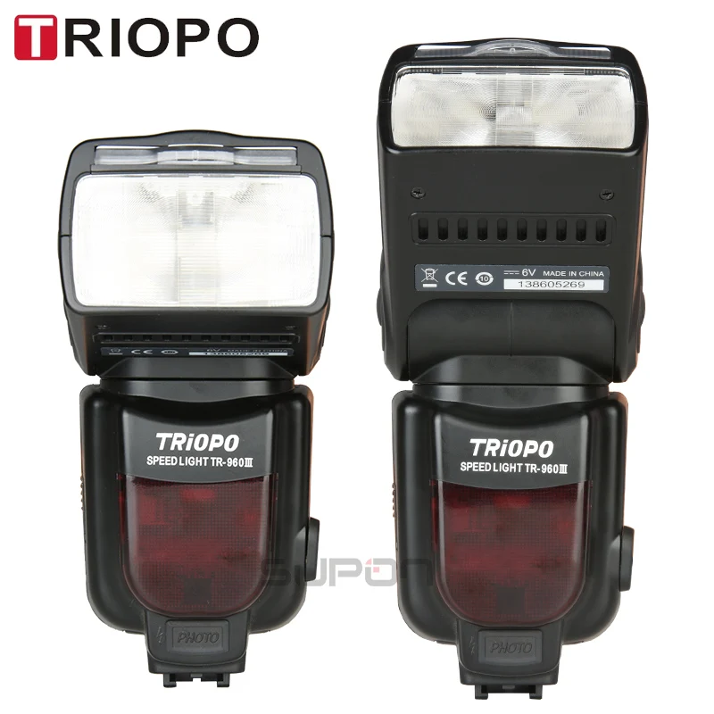 Triopo TR-960III вспышка для камеры со встроенной беспроводной системой 2,4G для SONY