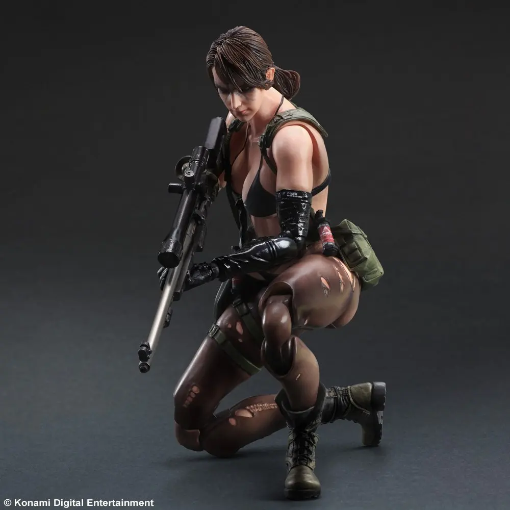 PLAY ARTS 27 СМ Металлическая Шестерня Тихая фигурка модель игрушки | Игрушки и хобби