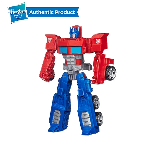 B1299-OPTIMUS Hasbro Трансформеры поколения кибер-батальон серии Бамблби Мегатрон Оптимус Прайм Рисунок 6 возраст до - Цвет: B1299-OPTIMUS