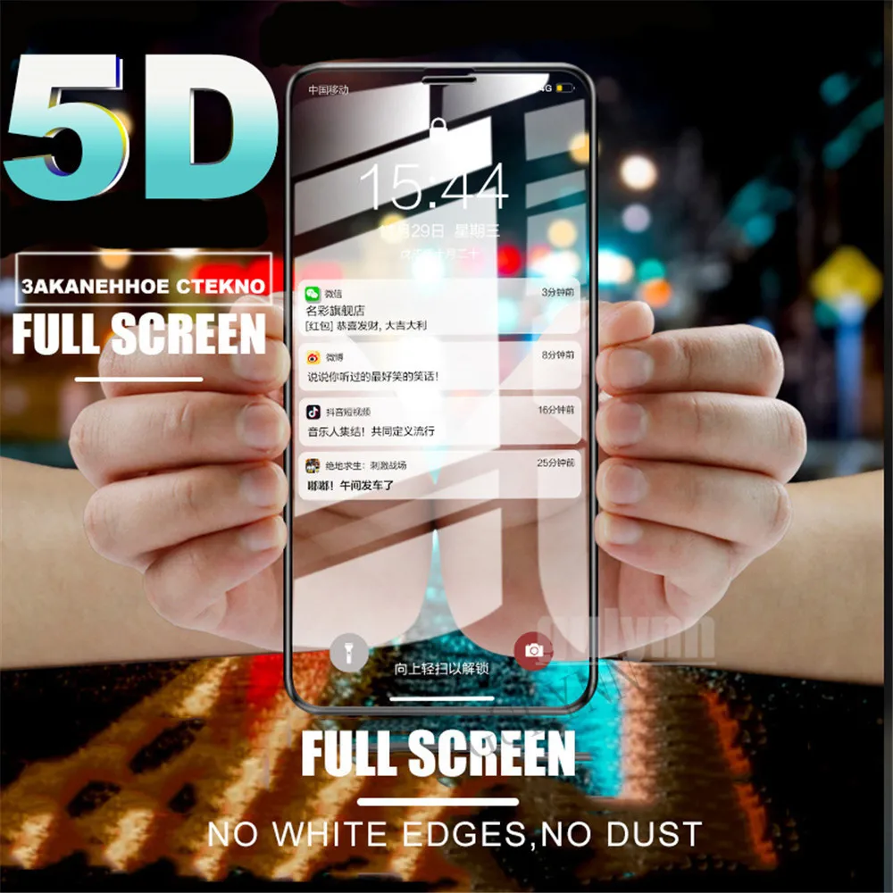 5D защитное изогнутое стекло для Xiaomi Redmi 4A 5 6 6A 5A Pro Plus защита экрана закаленное Note 4X
