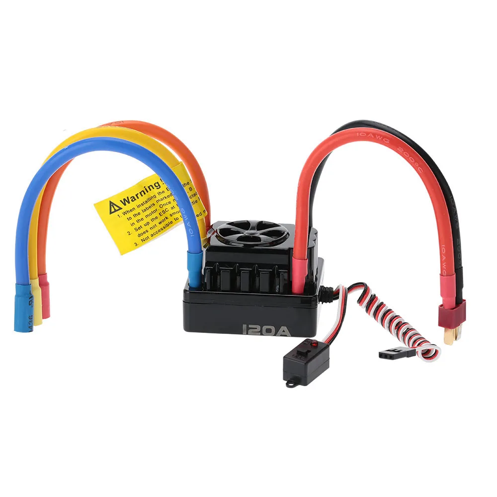 Превзойти хобби 120a 2 ~ 6 S Lipo Батарея датчиками безщеточный ESC для 1/8 rc