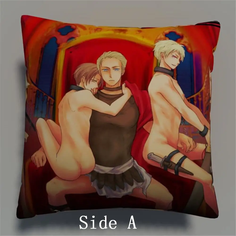 Suef Anime manga Axis Powers Hetalia two sided Pillow Cushion Case Cover 395 | Дом и сад
