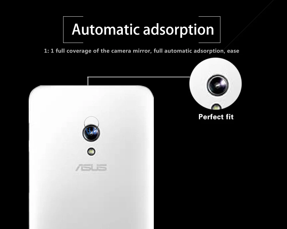 Настоящая задняя камера Объектив Закаленное стекло пленки для Asus ZenFone 4