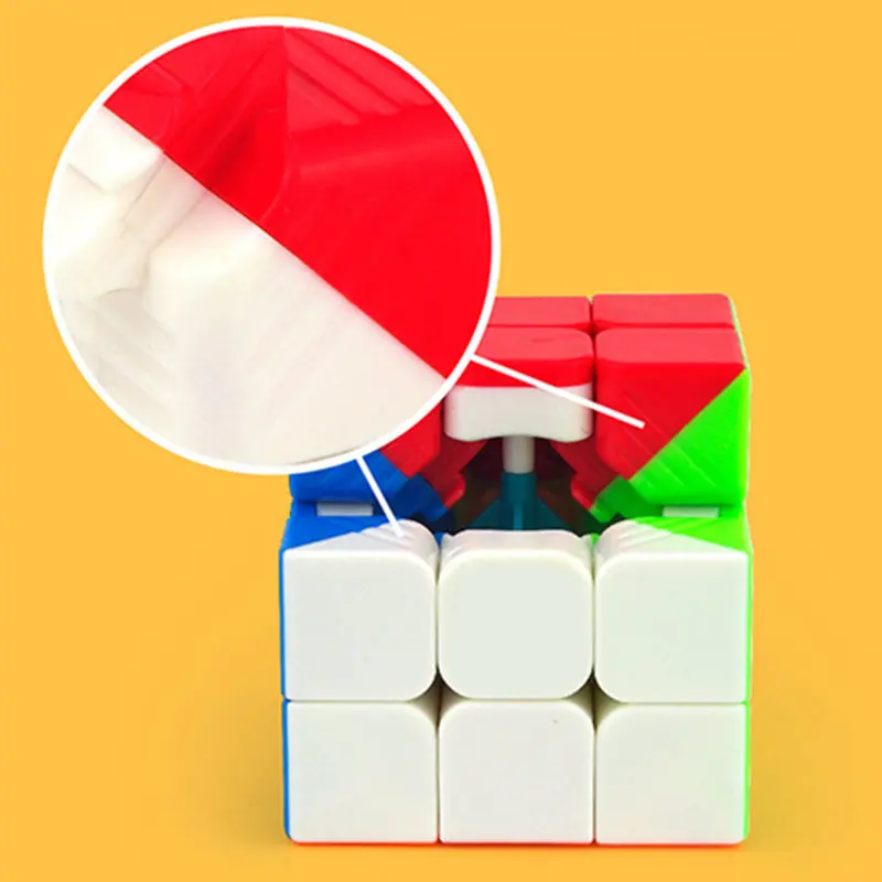 MF3s cube 3x3x3 кубик рубика головоломки s Скорость Cubo квадратный не Стикеры Радуга