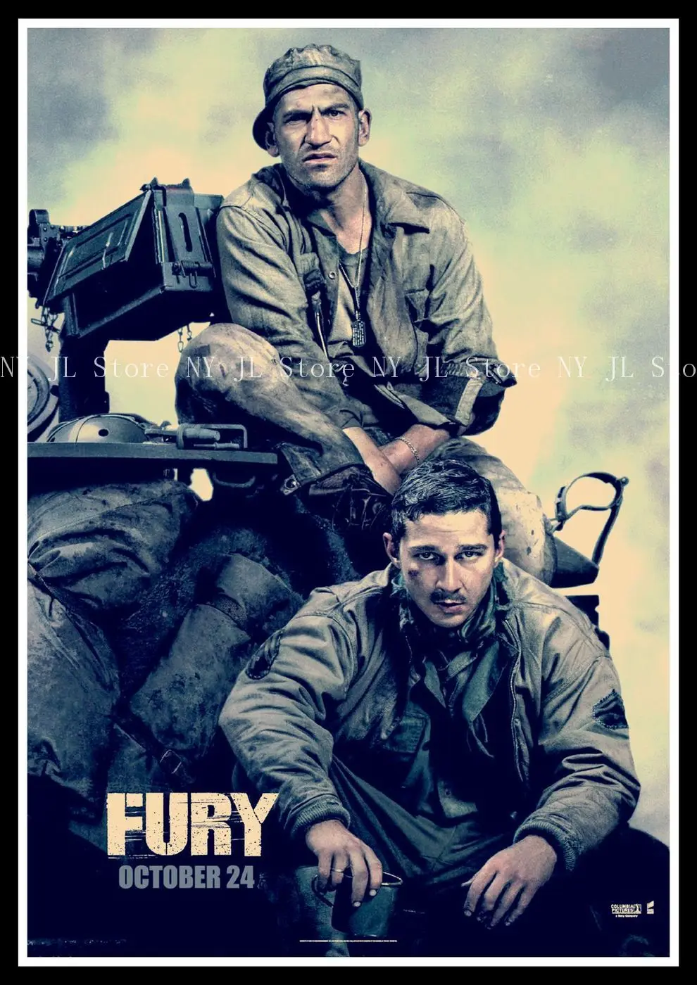 Винтажный декоративный плакат Fury в стиле ретро настенные плакаты подарок для