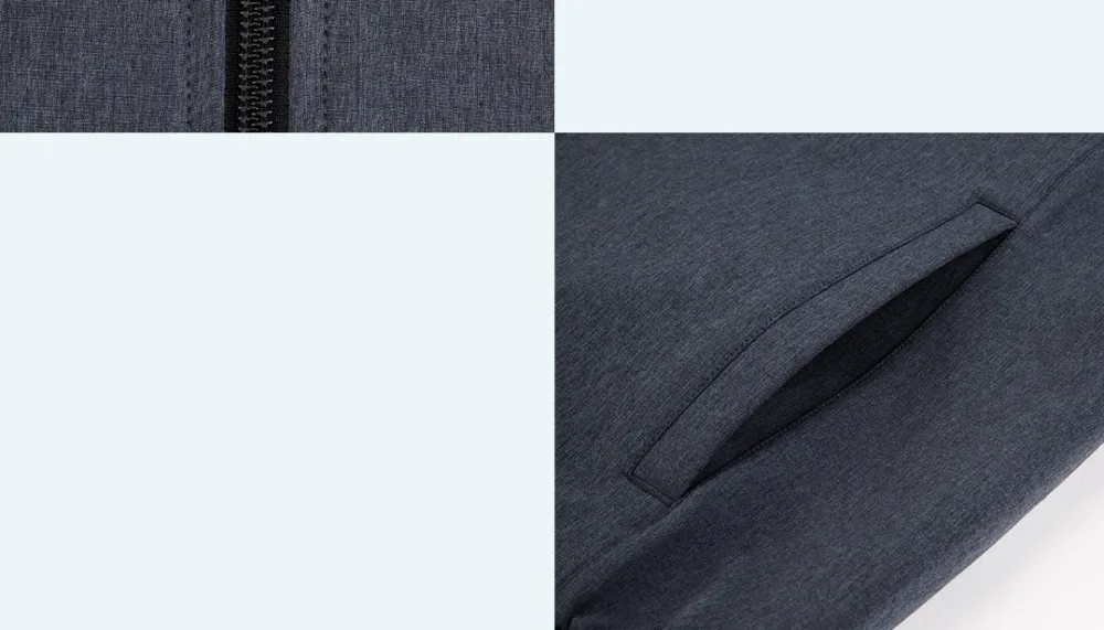 Xiaomi Youpin Мужская мода Бизнес Повседневная куртка Бейсбольный воротник досуг пальто сплошной цвет весна осень для мужчин
