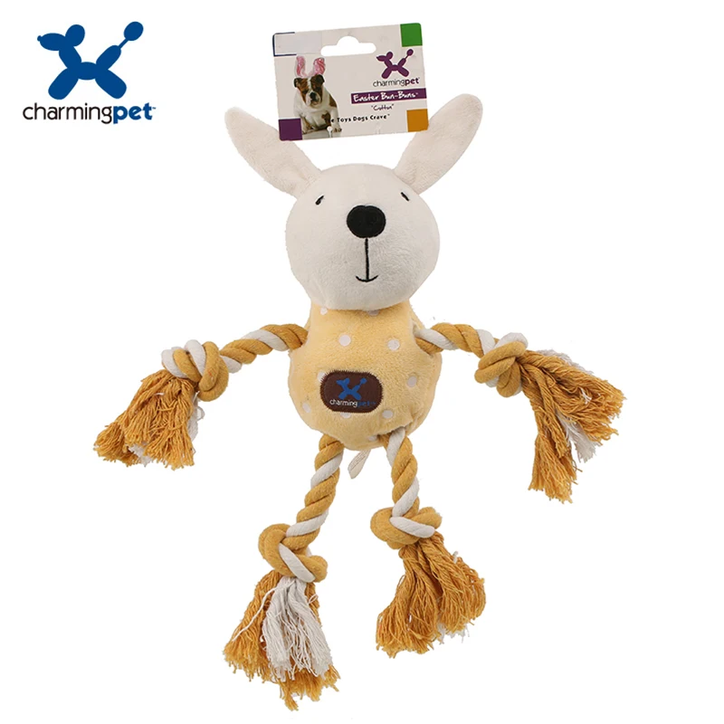 Charmingpet собака кролик узел взаимодействие животное обучение пищащие игрушки | Дом