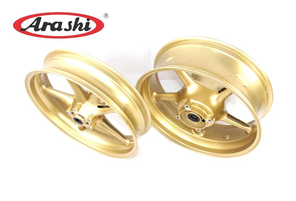 Араши мотоциклов передний задний обод колеса для Triumph Daytona 675 2006 2007 2008 2009 2010 2011 2012