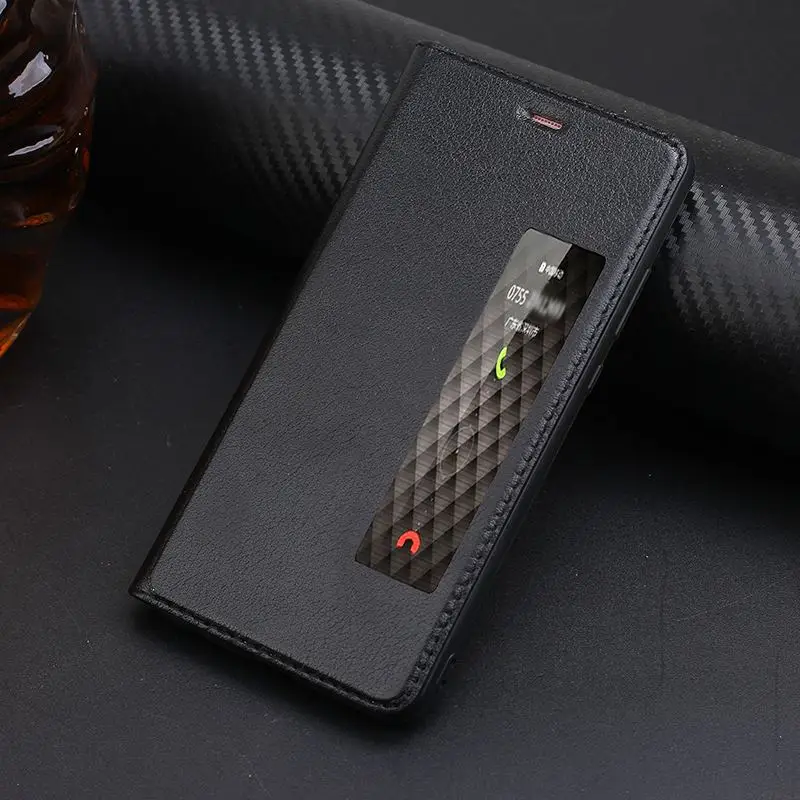 Чехол из натуральной кожи для huawei P20 Pro, чехол, магнитный чехол для huawei P20 P10 P10Plus, флип-чехол, Fundas, Вид из окна, Etui