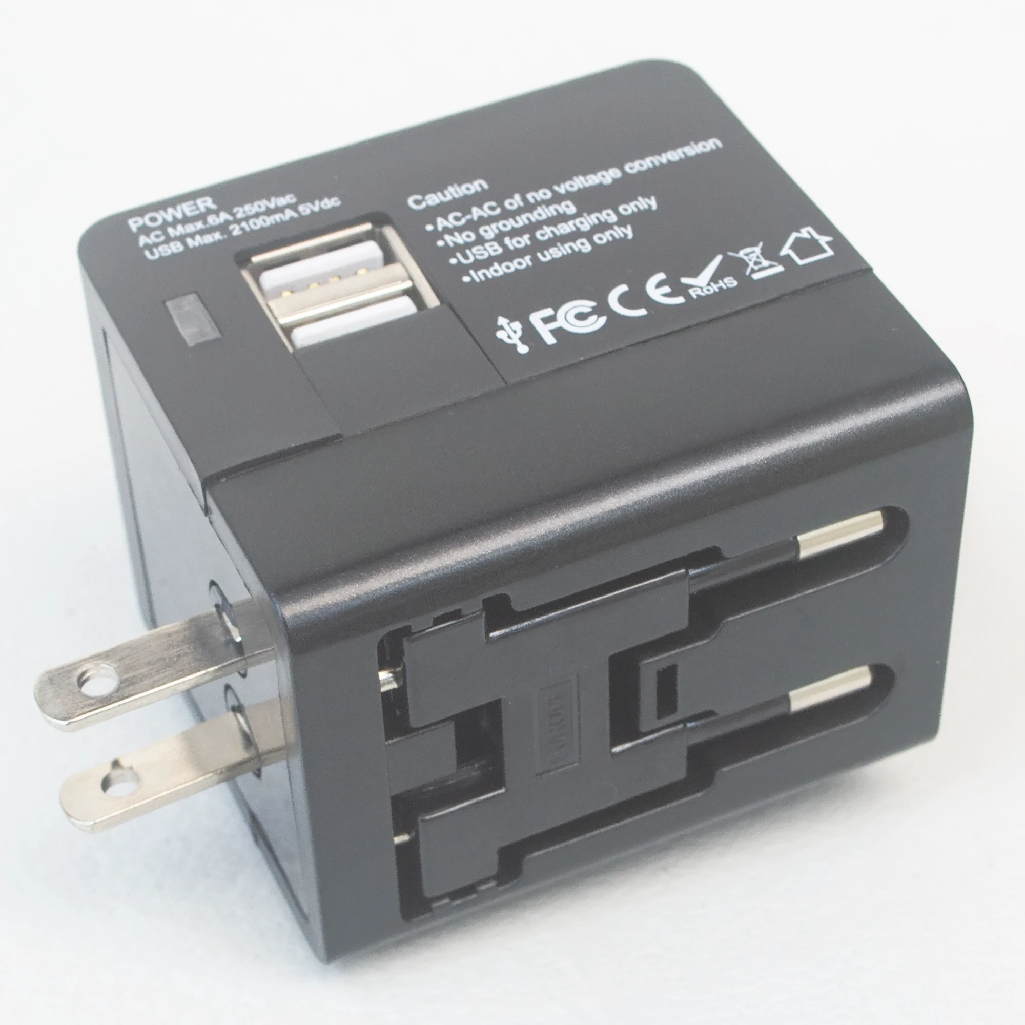 Feliztrip TR 18 дорожный адаптер Международный универсальный питания все в одном с 2 USB