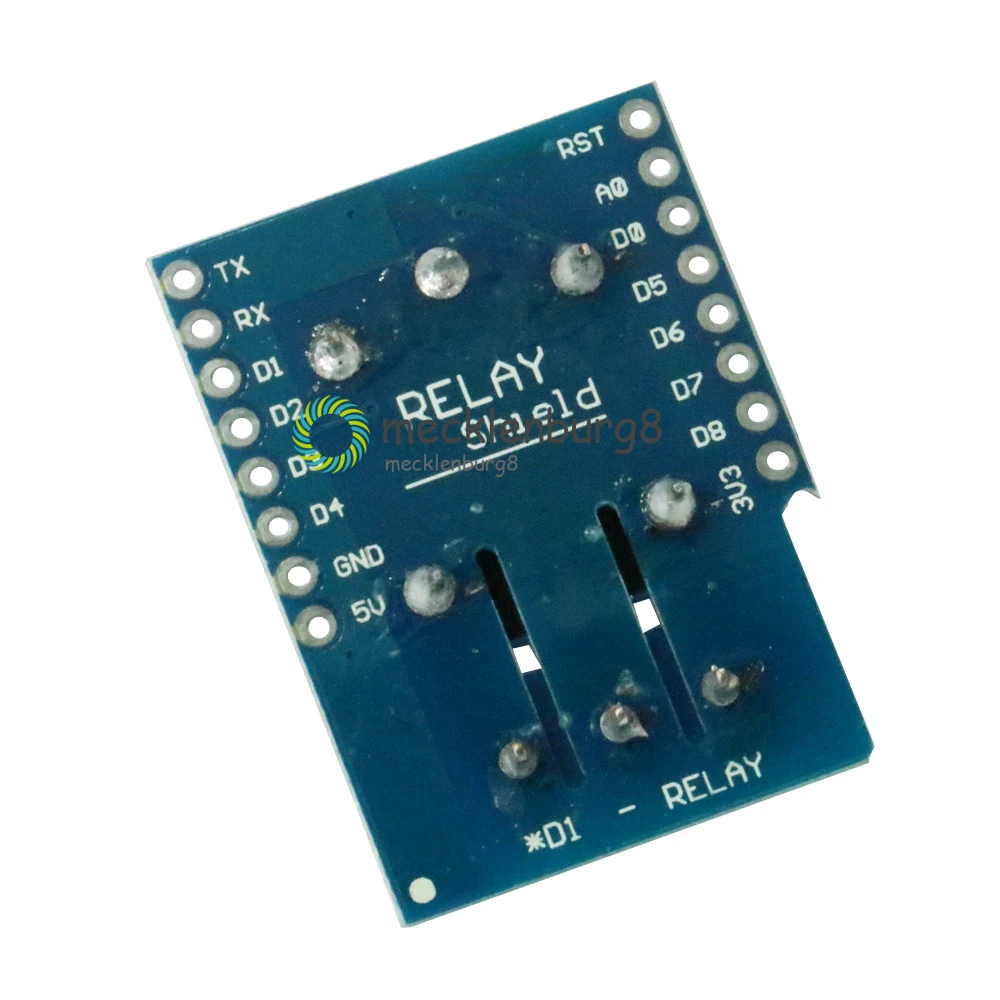 12V ESP8266 макетная плата 1 канал релейный модуль для WeMos D1 мини один мини-щит Arduino |