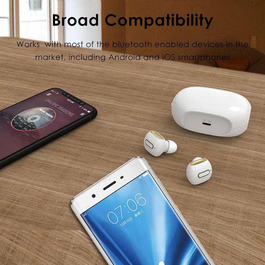 G1 Bluetooth наушники Mini True беспроводные стерео TWS Handsfree автомобильные гарнитуры