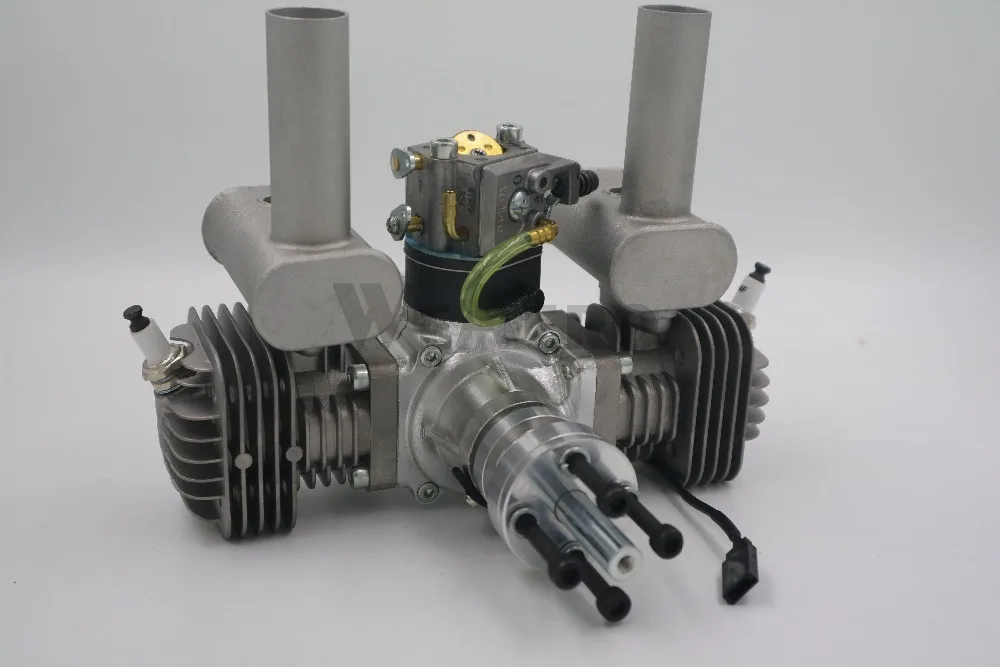 New Arrival! RCGF 50cc Dual Cylinder Petrol/Gasoline Engine for RC Airplane