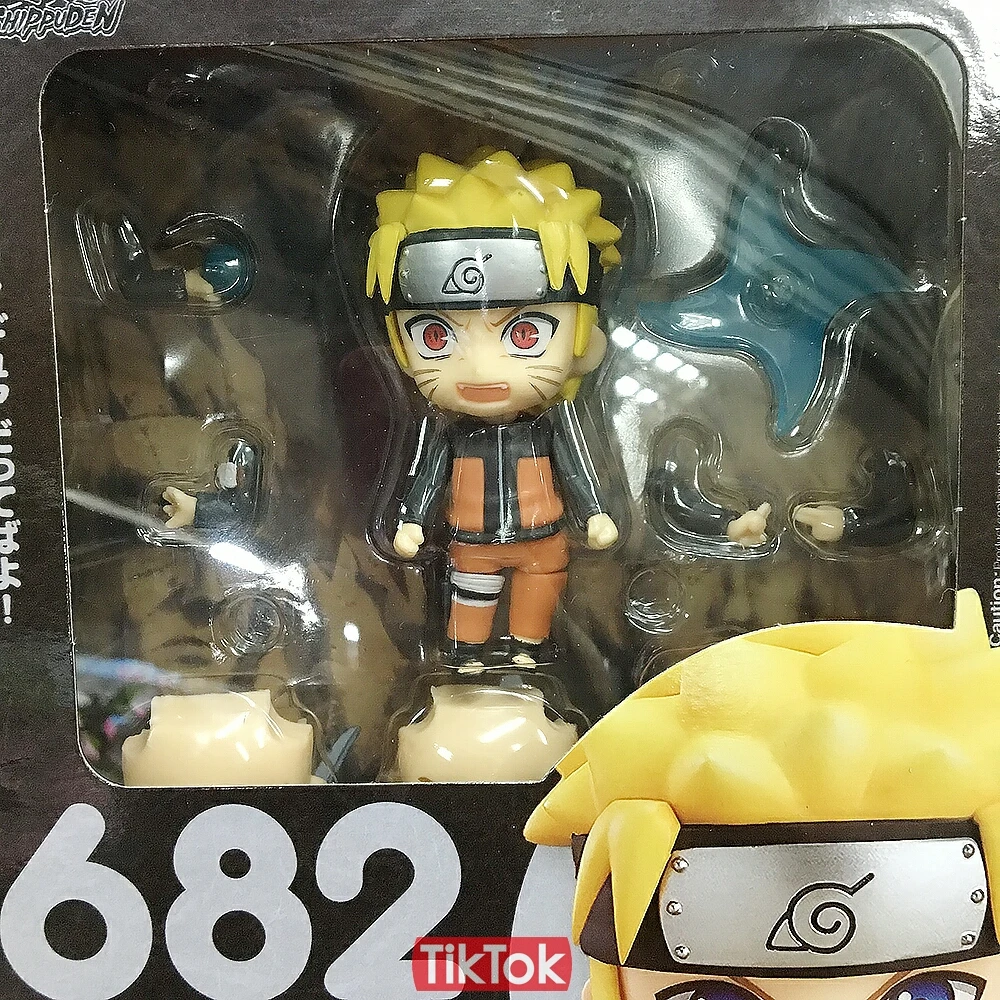 Nendoroid Наруто Узумаки Курама кьюби девять хвостатых лисиц Наруто Shippuden 682 мультяшная игрушка фигурка Модель Кукла подарок
