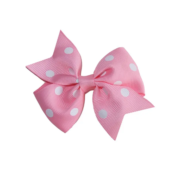 Dots-150 Pink 2 шт. 3,5 дюймов бант для волос заколки для волос для маленьких девочек заколки для волос Бутик волос заколка-бабочка «ласточкиным хвостом» лук заколки для волос аксессуары для волос - Цвет: Dots-150 Pink