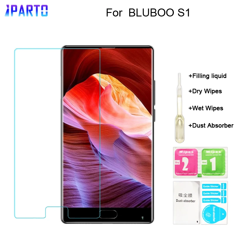 BLUBOO S1 Закаленное стекло протектор 100% новый хорошее качество премиум 9H защита