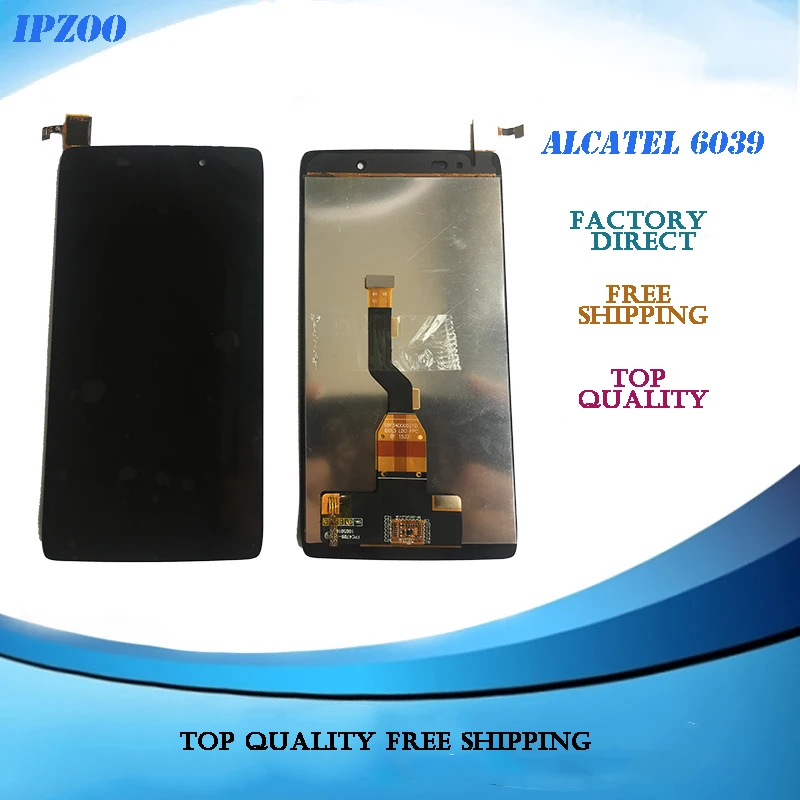 Протестированный 4 7 ''дисплей для Alcatel Idol 3 LTE 6039 6039A 6039K 6039Y OT6039 ЖК дисплей