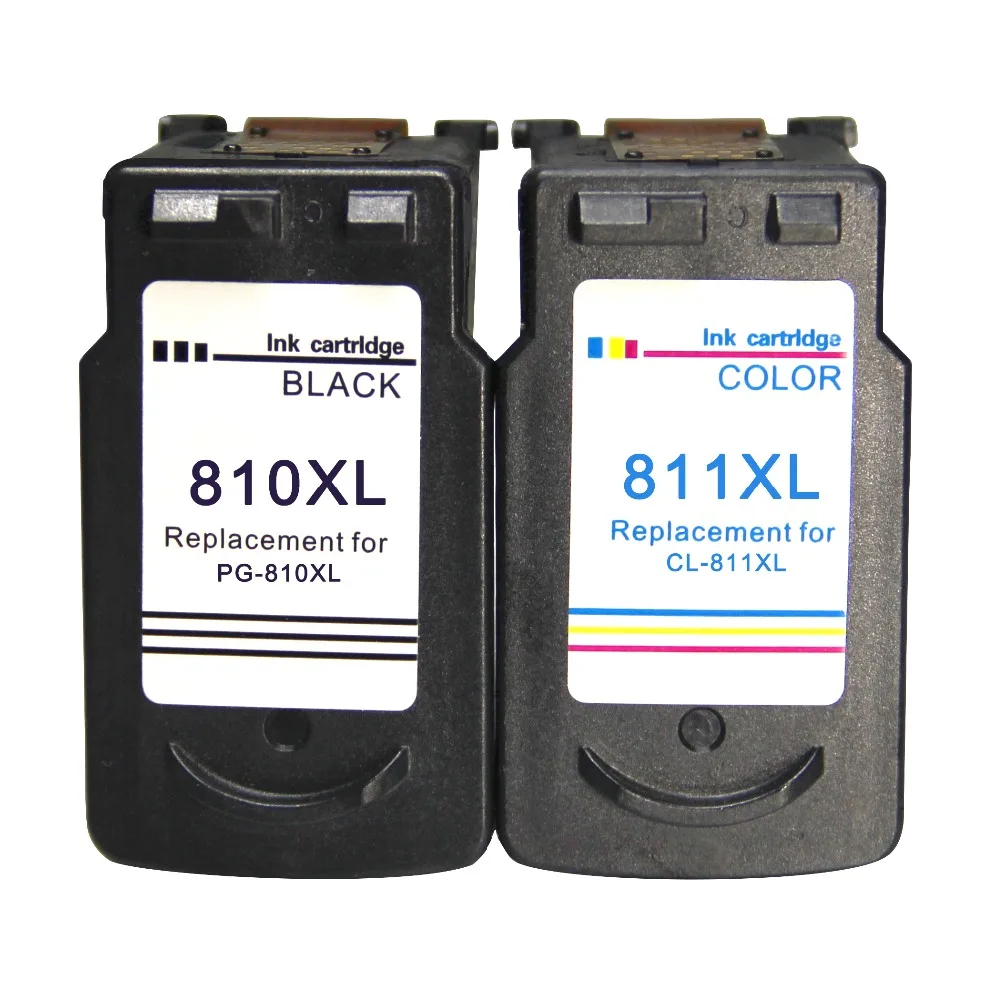 Ветеран PG810 CL811 810XL чернильный картридж сменный для Canon 810 811 чернильный картридж для принтера Canon Pixma MP245 258 268 276 486 496 принтер