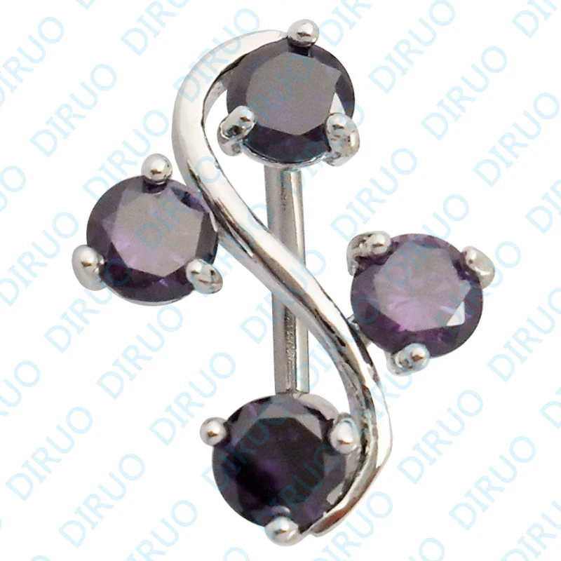 4 шт./лот элегантное ювелирное изделие для пирсинга живота без никеля|body piercing