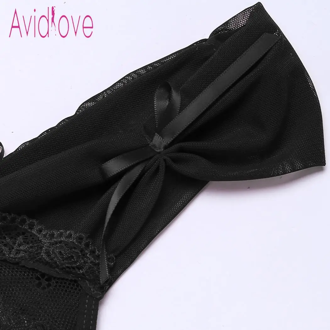 Avidlove сексуальное женское белье нижнее костюмы Babydoll прозрачный комплект открытая