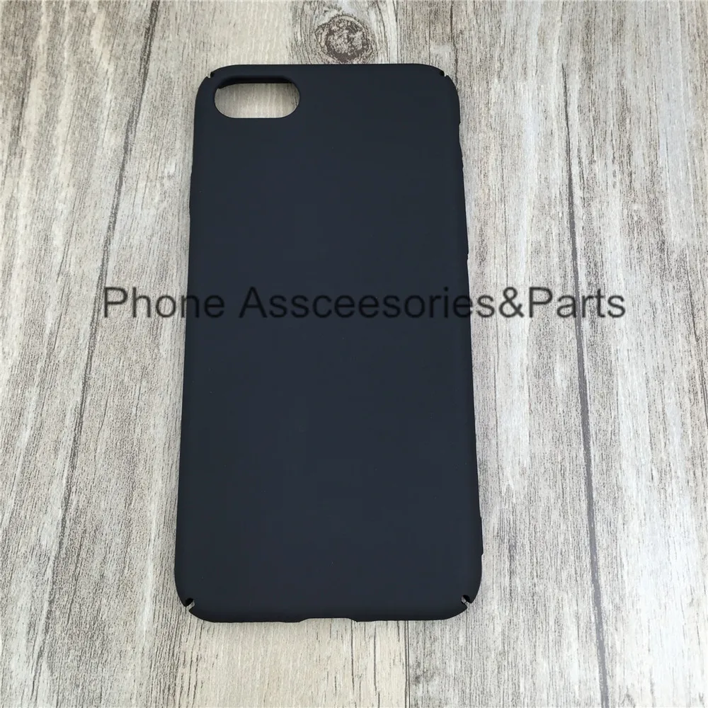 10 шт./лот Для Iphone 7 Plus Протектор Случае Красочные Черный Задняя Крышка Чехла