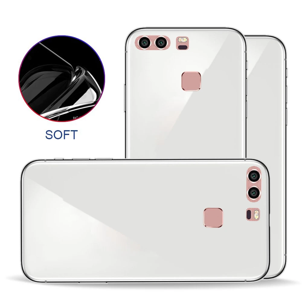 Чехол для мобильного телефона Huawei P9 полностью прозрачный мягкий чехол с защитой