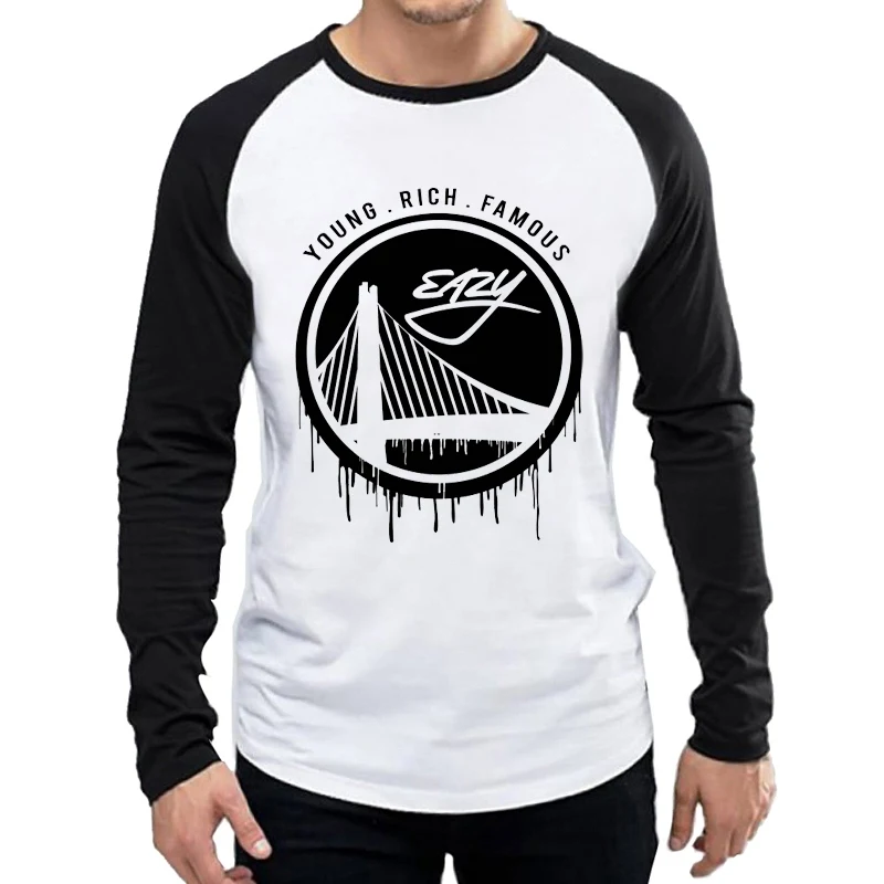Мужская футболка с длинным рукавом G eazy Модная белая логотипом женская одежда Gerald