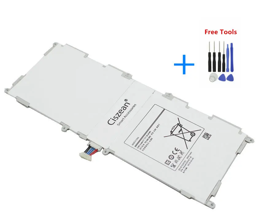 1x6800 мА/ч EB BT530FBE запасная батарея для Samsung Galaxy Tab 4 10 1 &quotT530 T531 T535 SM T530NU + набор