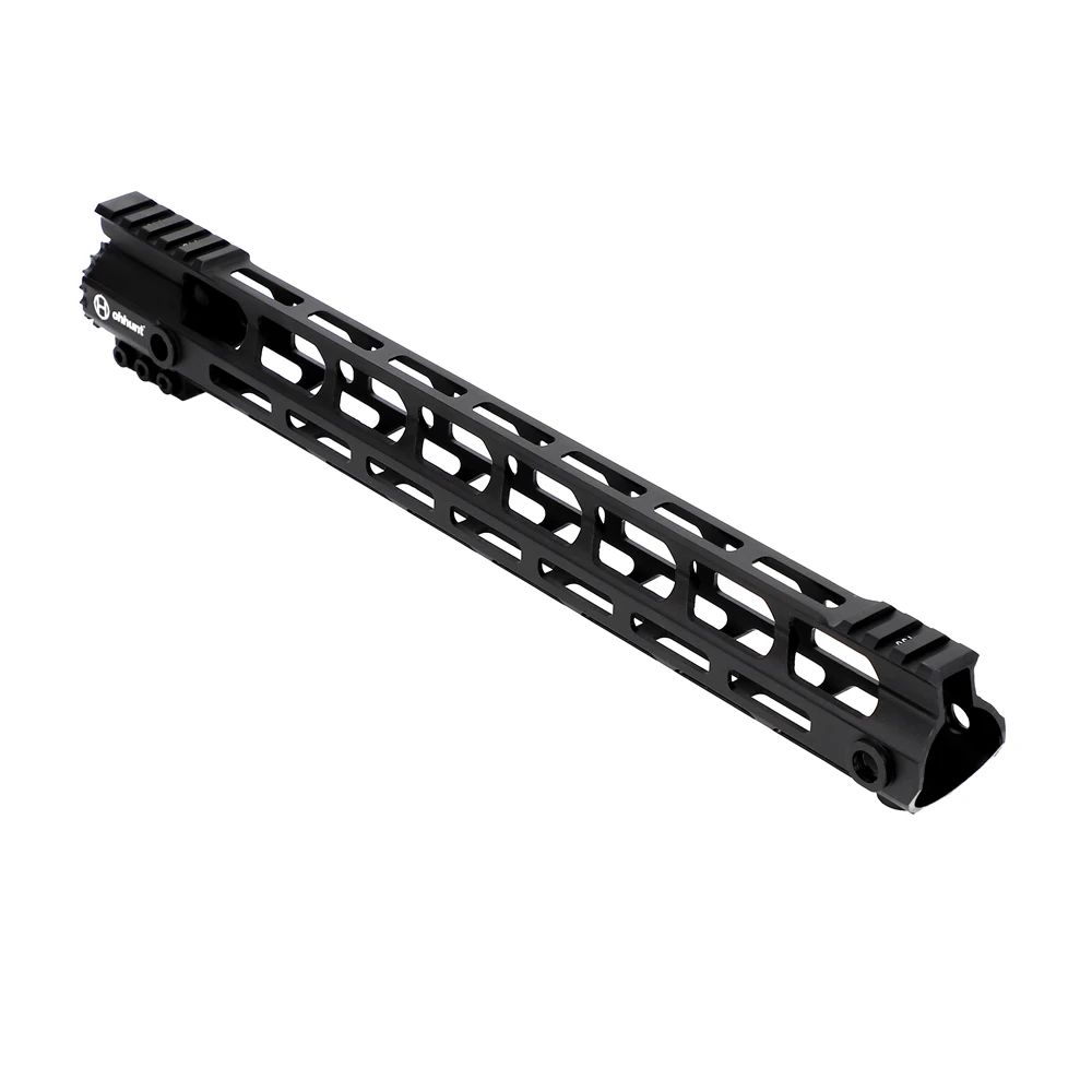 7 &quot9&quot 10 &quot12&quot 13 5 &quot15&quot 17 &quotAR15 Free Float M LOK Handguard Picatinny Rail Ultra Slim Steel Barrel Nut для