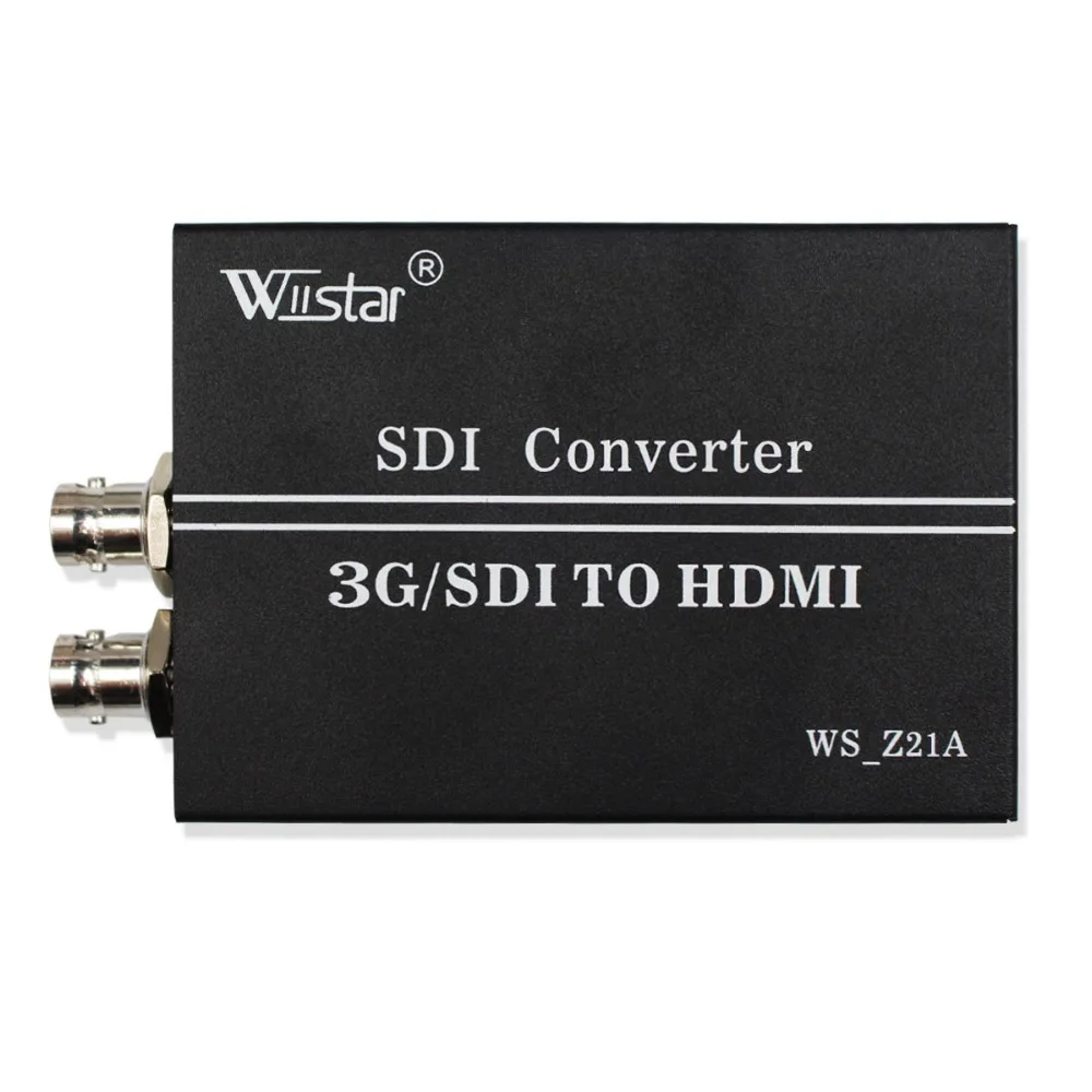 Wiistar 3G SD HD SDI к HDMI видео преобразователь с петлей BNC аудио адаптер 720P 1080P для