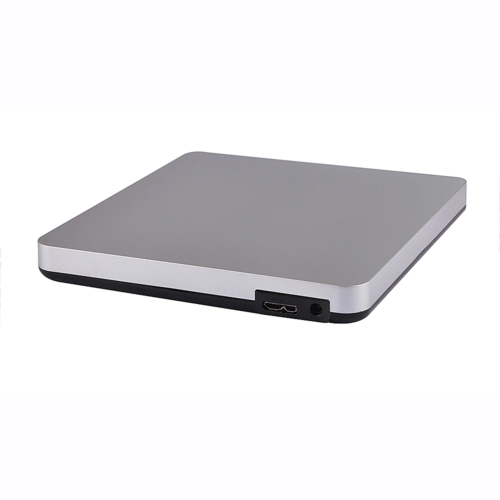 Внешний USB 3 0 высокоскоростной DL DVD RW ГОРЕЛКА для записи компакт дисков тонкий